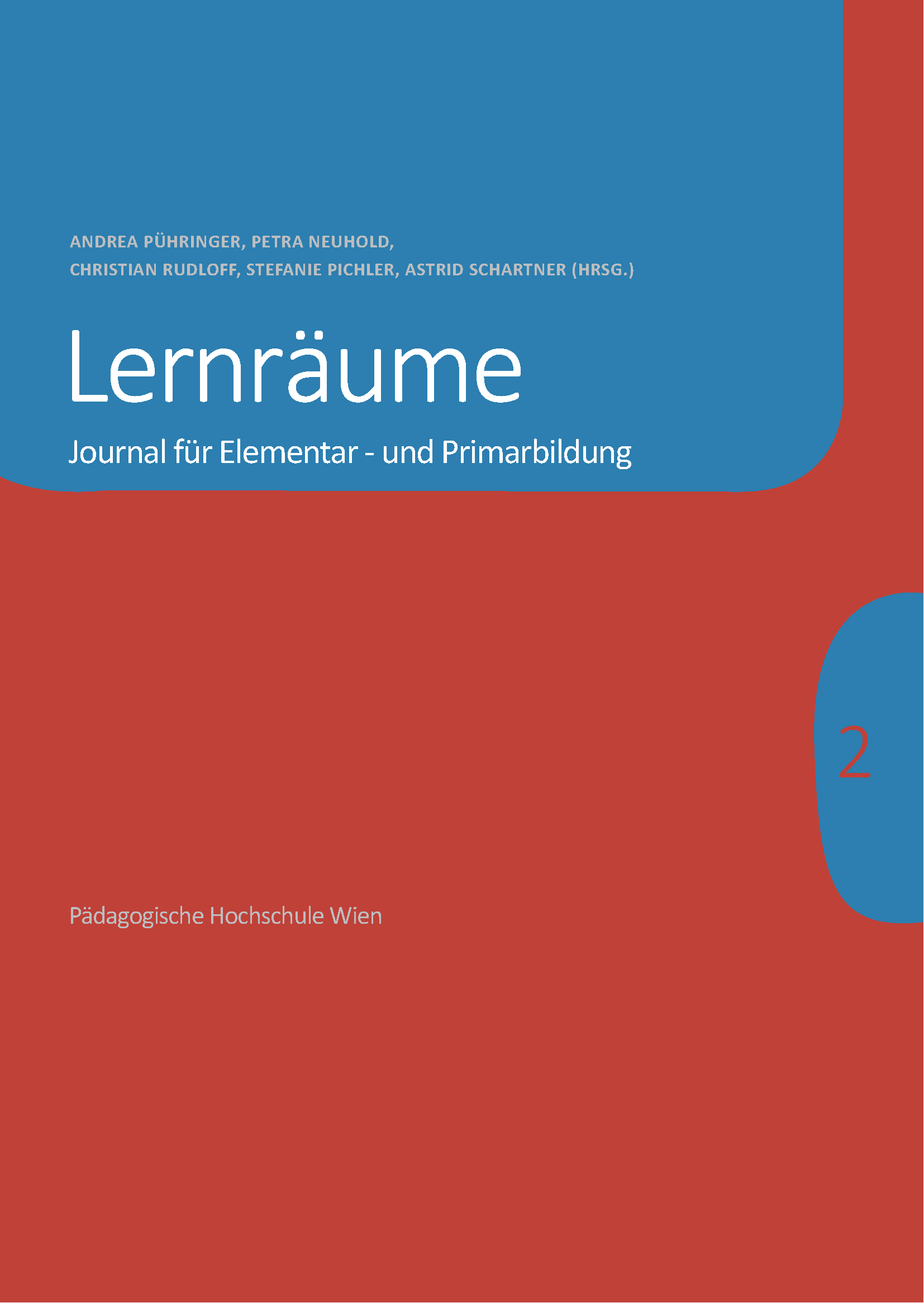 					Ansehen Bd. 2 Nr. 2 (2023):  Lernräume (in der Elementar- und Primarbildung)
				